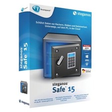 Steganos Safe 15 Dauerlizenz MiniBox (mit CD) - Datenverschlüsselung (NEU/OVP)