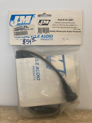 J&M Z-series Lower hook-up cord HC-ZWY 8 PIN | eBay J&M Z-series Lower hook-up cord HC-ZWY 8 PIN | eBay