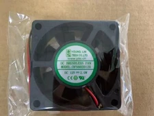 1PC YOUNGLIN 6020 DFS602012H DC12V 2.0W 6CM 2 line silent cooling fan
