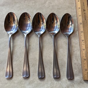 Oneida Northland POST ROAD 5 Dinner Spoons Korea Stainless Can Combine Shipping