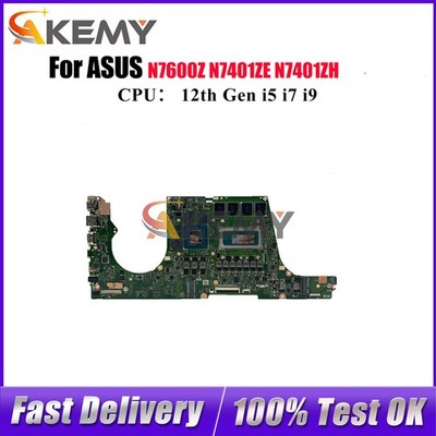 N7401ZC Motherboard For ASUS N7401ZE N7401ZH K6500Z K6400Z Mainboard W/CPU