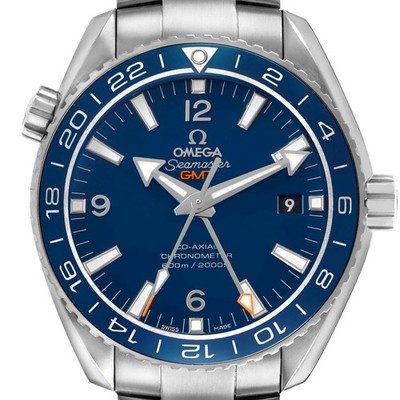 Omega Seamaster Planet Ocean GMT Titanium Mens Watch 232.90.44.22.03.001 Card