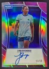 2025 Parkside Pacific LYNN BIVENDOLO Signatures Purple /50 #PS-LB Auto Reign FC