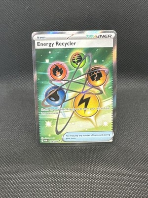 energy recycler pokemon card Pokemon Energy Recycler 108/088 Perfect Order Full Art Trainer Pokemon TCG