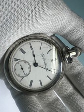 53. Elgin Y1893 pocket watch 18s 7 J grade 73 model 5 series 5 class 11 run/stop