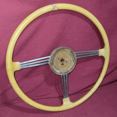 1948 Chevy Banjo Steering Wheel German Helmet Bomba Chevrolet Accessories