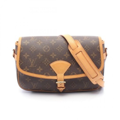 Louis Vuitton M42250 Sologne Shoulder Bag Coated Canvas Leather Monogram r0_0613