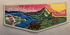 ORDER OF THE ARROW   WWW  UT-IN-SELICA LODGE 58 FLAP