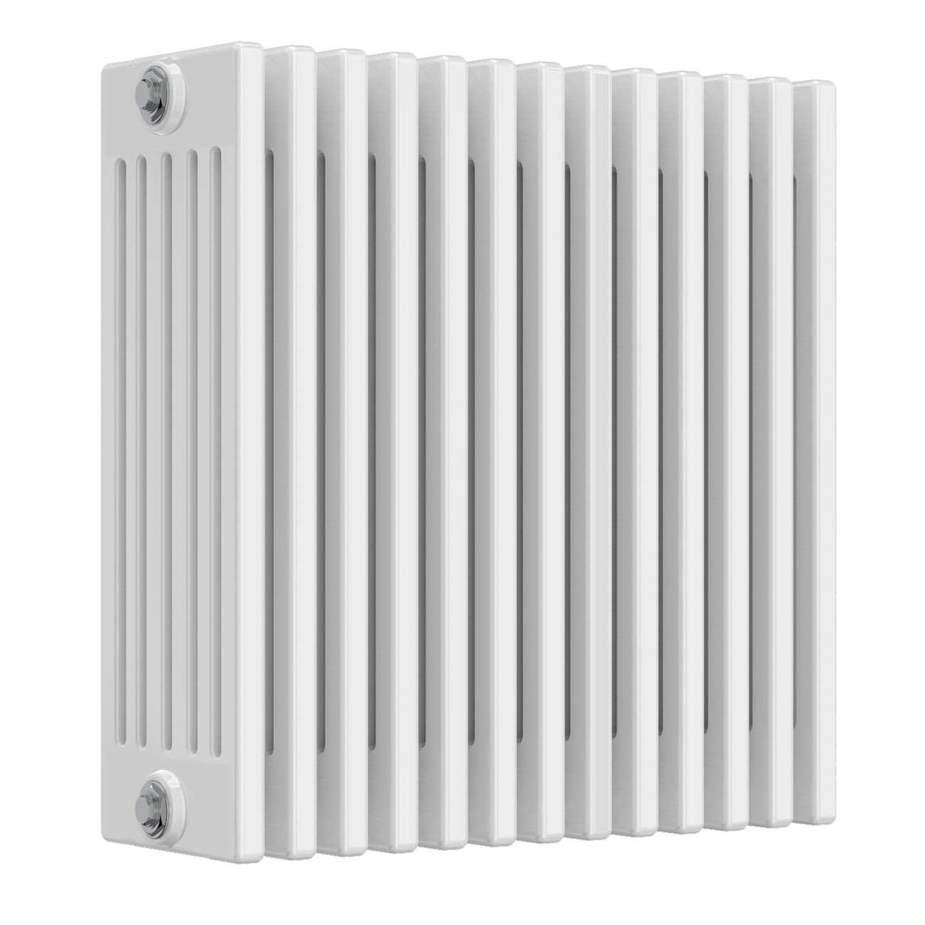 Evesham White 6-Column Horizontal Radiator 600mm (H) x 605mm (W)