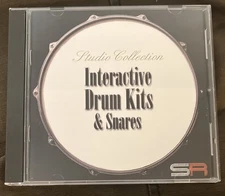 SONIC REALITY Interactive Drum Kits Snares AKAI CD-Rom 2000 Sample Library ILIO