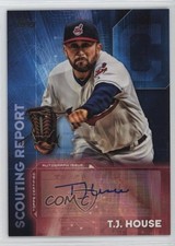 2016 Topps Scouting Report Auto Series 2 TJ House #SRA-TH Auto r9d