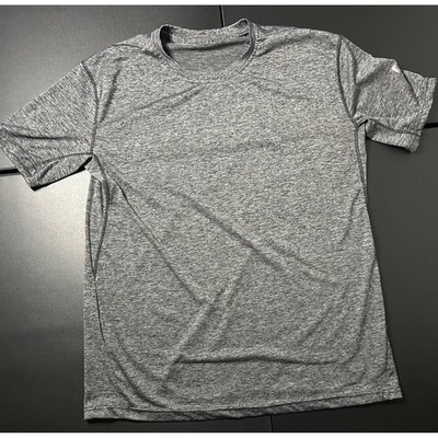 Cougar Gray Performance Short Sleeve T Shirt Mens L