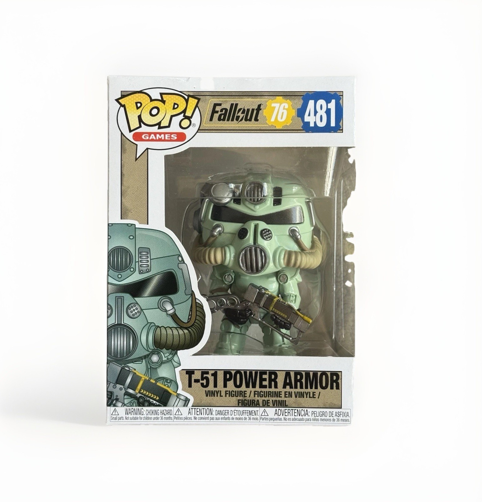 Fallout - T-51 Power Armor Green Funko Pop! Vinyl Best Buy (Bb) Exclusive New