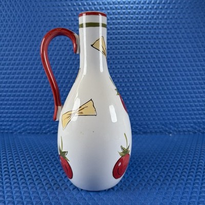 Kitchen Prep 201 Tabletops Unlimited Oil Bottle With Tomatoes & Pasta Pattern
