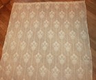 Vintage Victorian Style Lace Curtain Panel (1) Ecru 60”x 37” Rod Pocket — photo 4