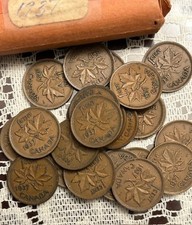 1937 Canada small cent, 1 piece ramdonly from pile.