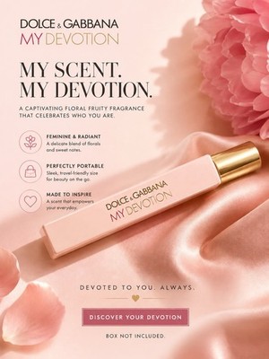 Dolce & Gabbana My Devotion Eau de Parfum Spray 10 ml Travel Size No Box