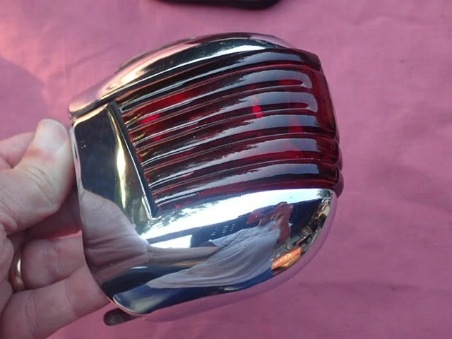 1941-48 Nash центральный задний фонарь и номерной знак света в сборе, новый из старых запасов! 3109687 - Изображение 4 из 4