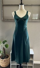 Cider womens lingerie slip dress Green Long Lace