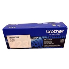 Brother Genuine TN223BK Black Toner Sealed Cartridge NEW in Box