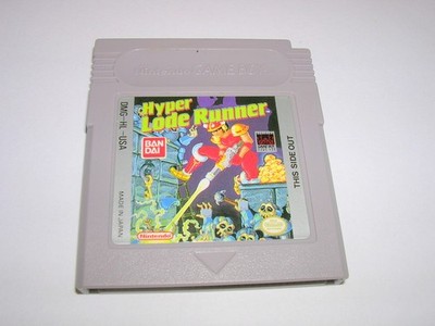Hyper Lode Runner (Nintendo Game Boy GB) Original Game