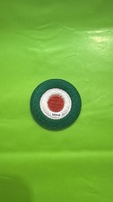 Toppa patch  Coccarda Serie A  coppa italia  Juventus 1991 2006 Verde 4 Cm