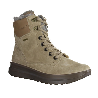 Legero Dreamer 2000351450 Damenboots, wasserdicht, Beige, Leder, Warmfutter
