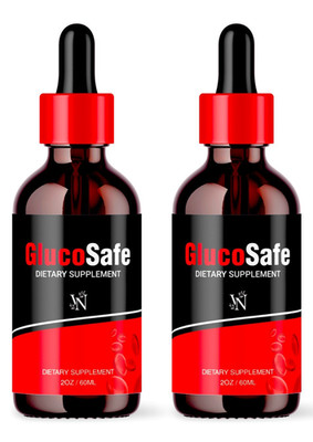 GlucoSafe, Gluco Safe Drops Dietary Supplement for Blood Health Support (2 Pack)