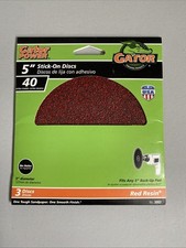 Sanding Stick On Discs 5" Gator Power 40 Extra Coarse