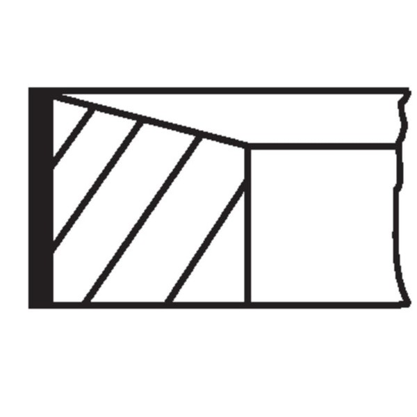 Kolbenringsatz Mahle 014 93 N0 Kurbeltrieb-image