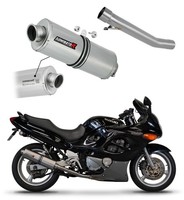 Gsxf 750 1998 - 2006 EU Zugelassen Auspuff SchalldäMpfer OV Dominator
