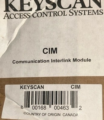 Keyscan CIM Communication Interlink Module New No Box