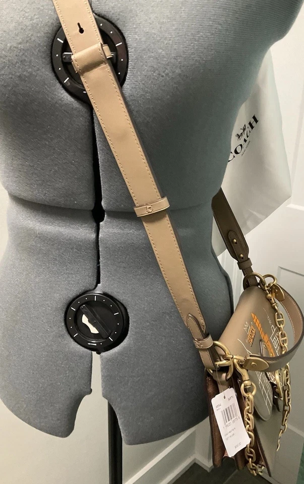 Bolso de mano y bandolera Coach x Jean Michel Basquiat nuevo con etiquetas Foto 4 de 4