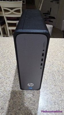 HP S03-0003W OmniDesk Slim Desktop PC i3-14100 Intel UHD Graphics 8GB Ram 512 GB