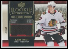 Kirby Dach - 2020-21 UD Rookie Retrospective Jersey #RR-15 Chicago Blackhawks