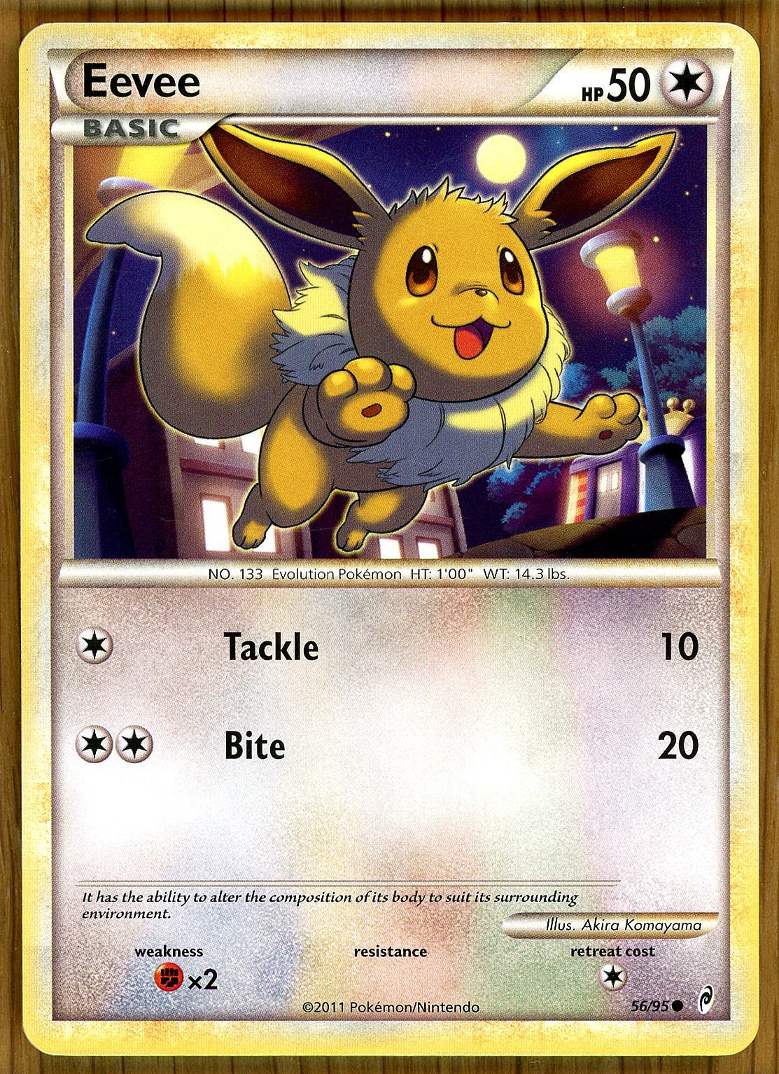 Eevee 56/95 ~ Call of Legends ~ Slight Play!!