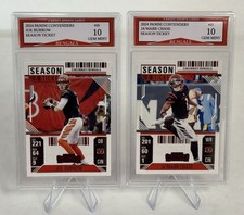 2024 Panini Joe Burrow & Ja’Marr Chase Bengals 2 Card Team Set Gem Mint 10!