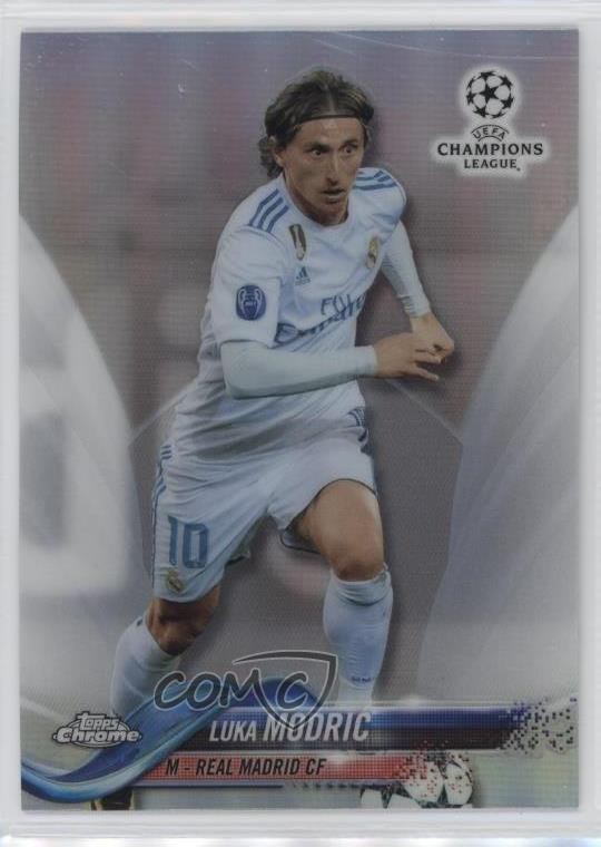 2017-18 Topps Chrome UCL Refractor Luka Modric #38 u0u
