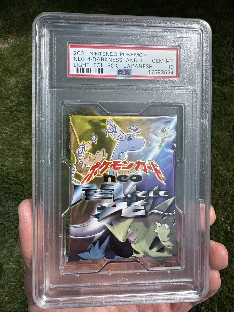 Pokémon TCG Neo Destiny Sealed Collectible Card Game Packs for