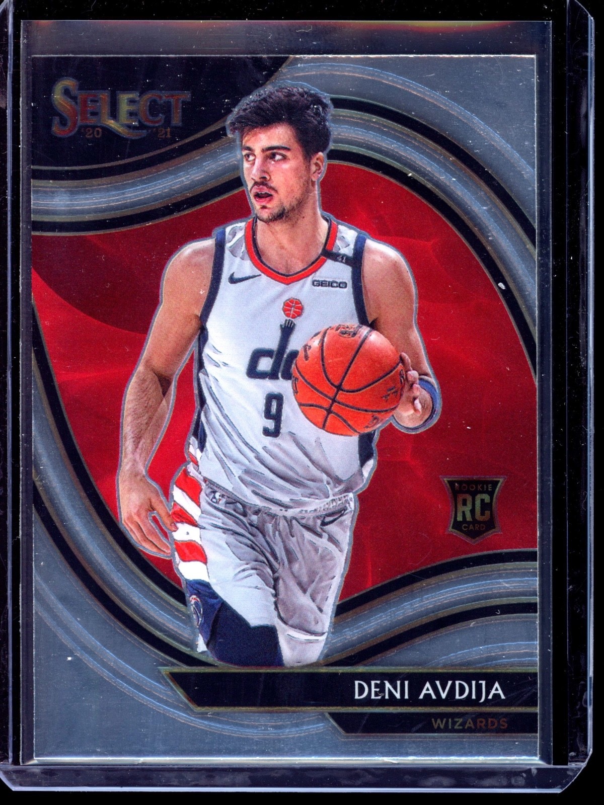 2020-21 Panini Select #292 Deni Avdija RC Courtside Rookie