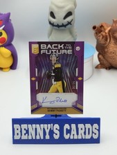 2023 Panini Donruss Elite Football Purple Foil Auto 21/25 Kenny Pickett