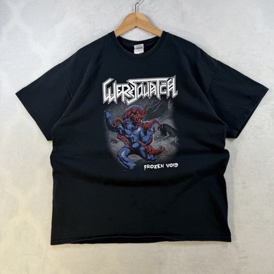 Frozen Void Full Length Album Weresquatch T-Shirt Black Size XL