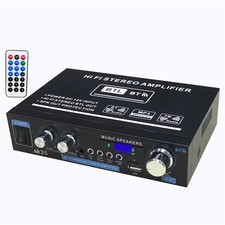 Stereo Amplifier Home Audio Bluetooth 2.0 Max 200W Power Stereo Receiver AK35