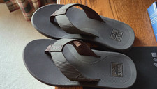 REEF PHANTOM II FLIP-FLOPS / SANDALS - CHOCOLATE - MENS 9 MEDIUM - NEW W/O TAGS