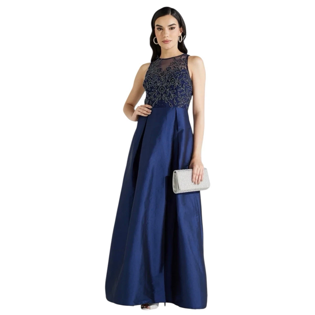 Satin Long Formal Ball Gowns for Women for sale | eBay
