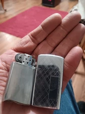 *71* Slim Zippo Refurbed By Zippo W/New And OEM Insert