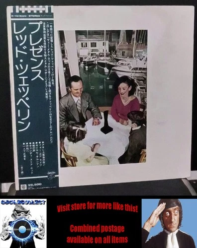 Led Zeppelin – Presence - Japan 1st press (1976) with obi