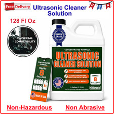 Ultrasonic Cleaner Solution - Makes 8 Gallons Concentrated Ultrasonic Carburetor