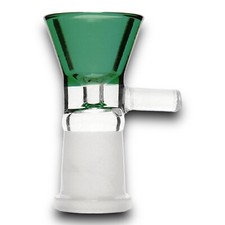 14mm Slide Glass Bowl Female Slide For Water Pipe Bong Hookah Thick Piece - TEAL
