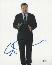 ALEC BALDWIN SIGNED AUTOGRAPH 30 ROCK 8X10 MOVIE PHOTO ACTOR BECKETT COA BAS
